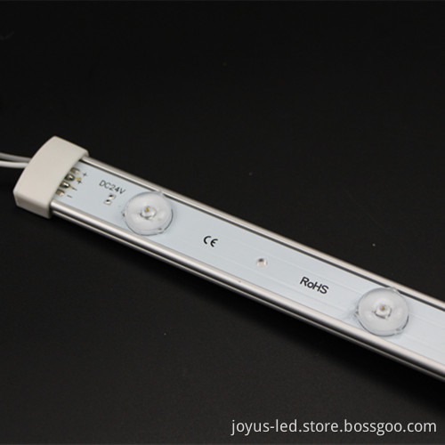 24v 12leds 3030 smd lens high power led rigid strip light